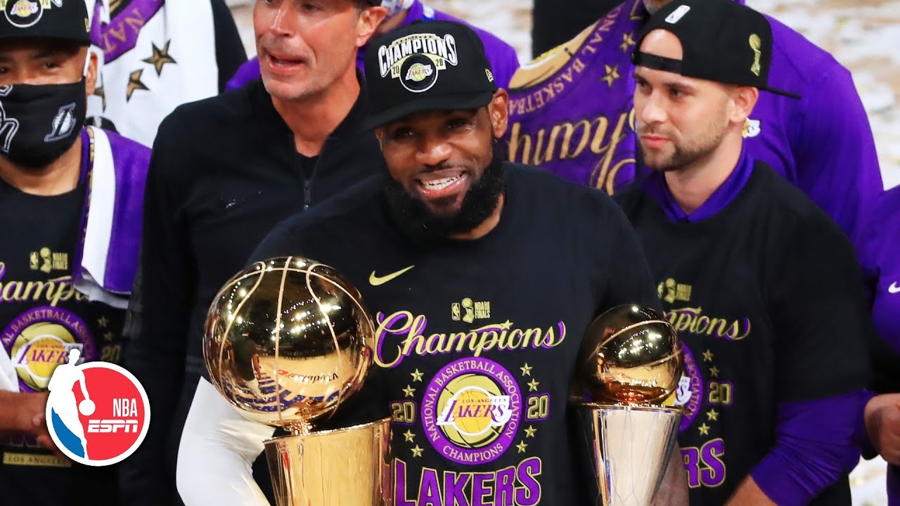 LeBron James wins NBA Finals MVP, describes what winning with Lakers