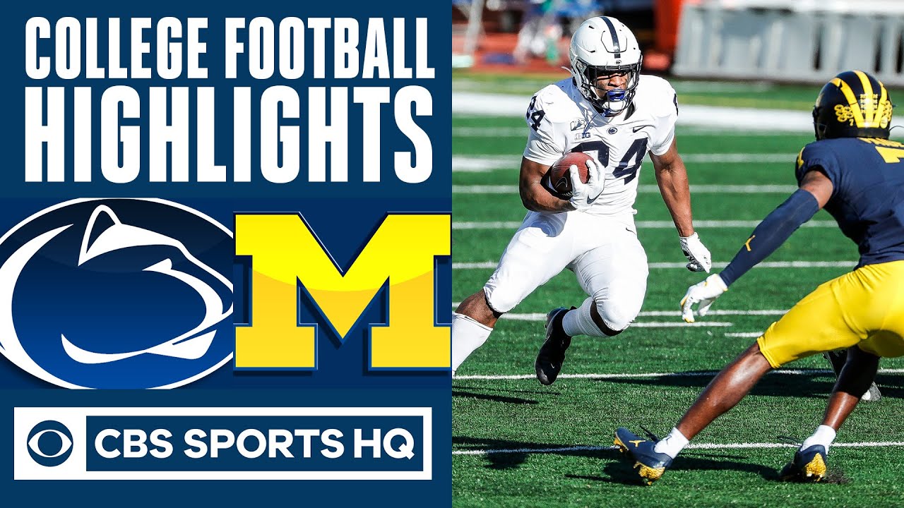 Penn State vs Michigan Highlights Nittany Lions beat Michigan for 1st