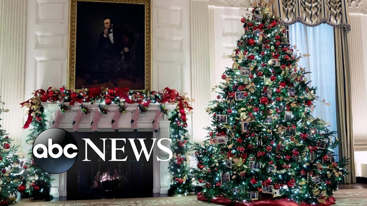 First lady Jill Biden unveils White House holiday decorations OneNews
