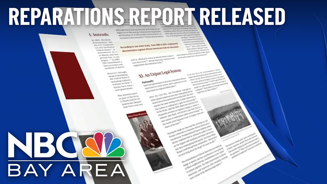 California Task Force Releases Reparations Report OneNews