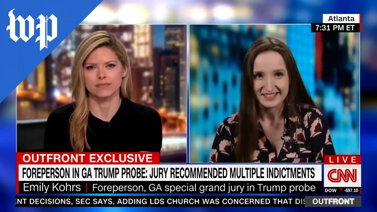 Trump Ga Grand Jury Foreperson Speaks On Indictments One News