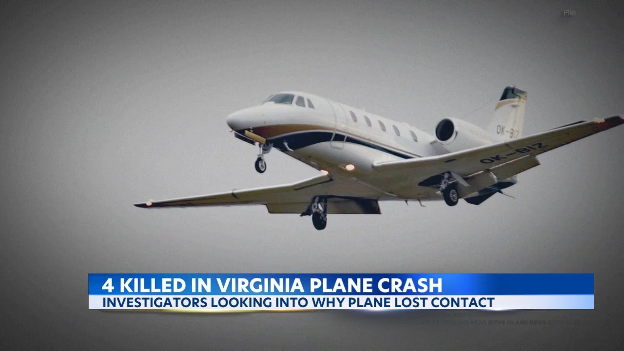 4 Killed In Virginia Plane Crash 