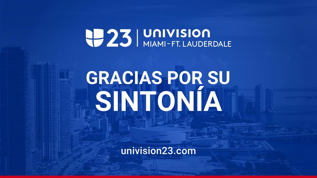 En vivo Univision 23 Miami 1230 PM 26 de julio de 2023 OneNews
