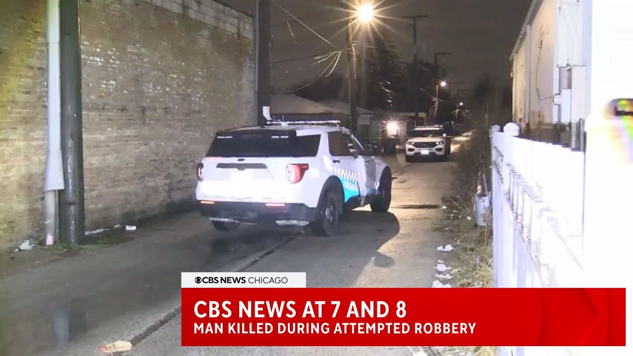 Cbs News Chicago Man Dead After Someone Attempted To Rob Him In Alley