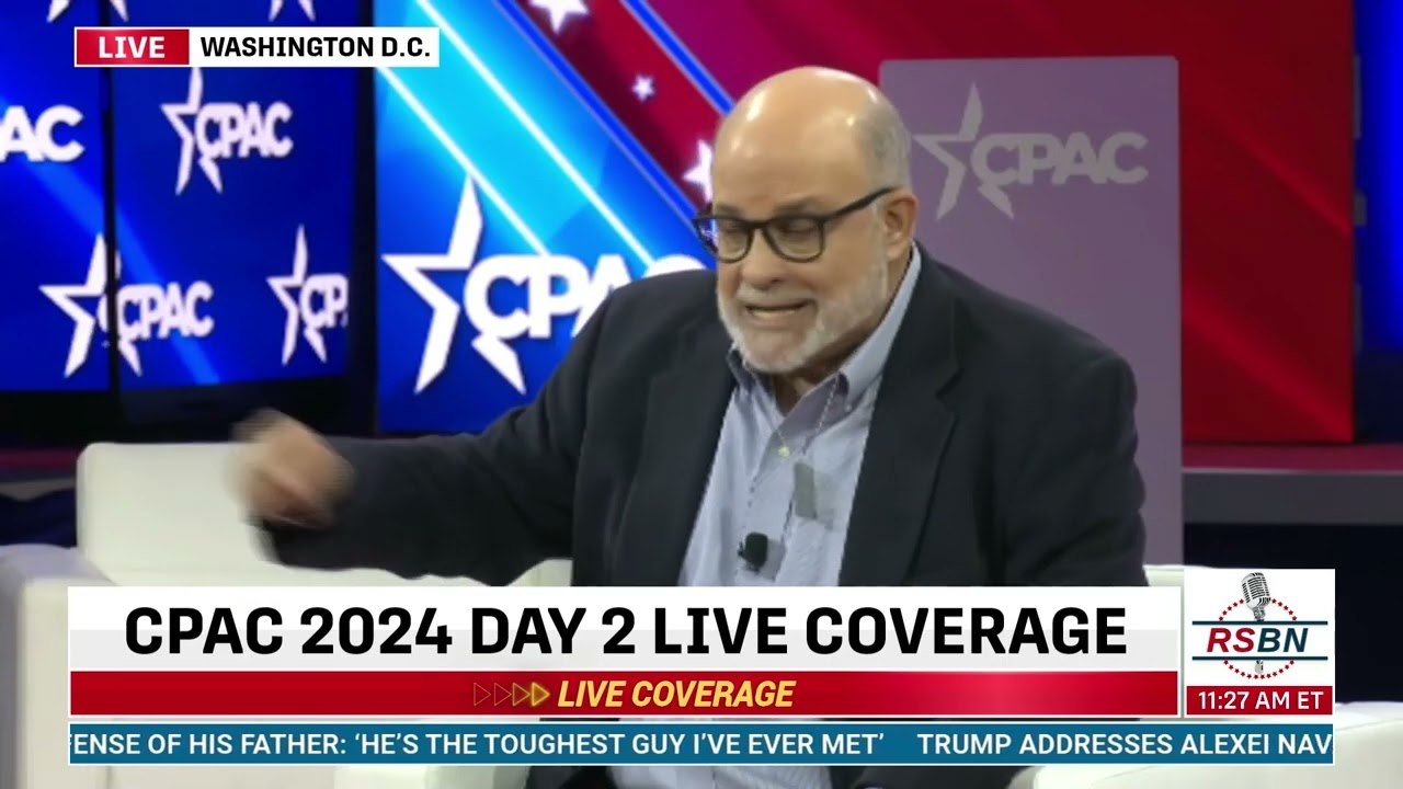 FULL SPEECH Mark Levin Addresses CPAC In DC 2024 2 23 24 One News   Full Speech Mark Levin Addresses 