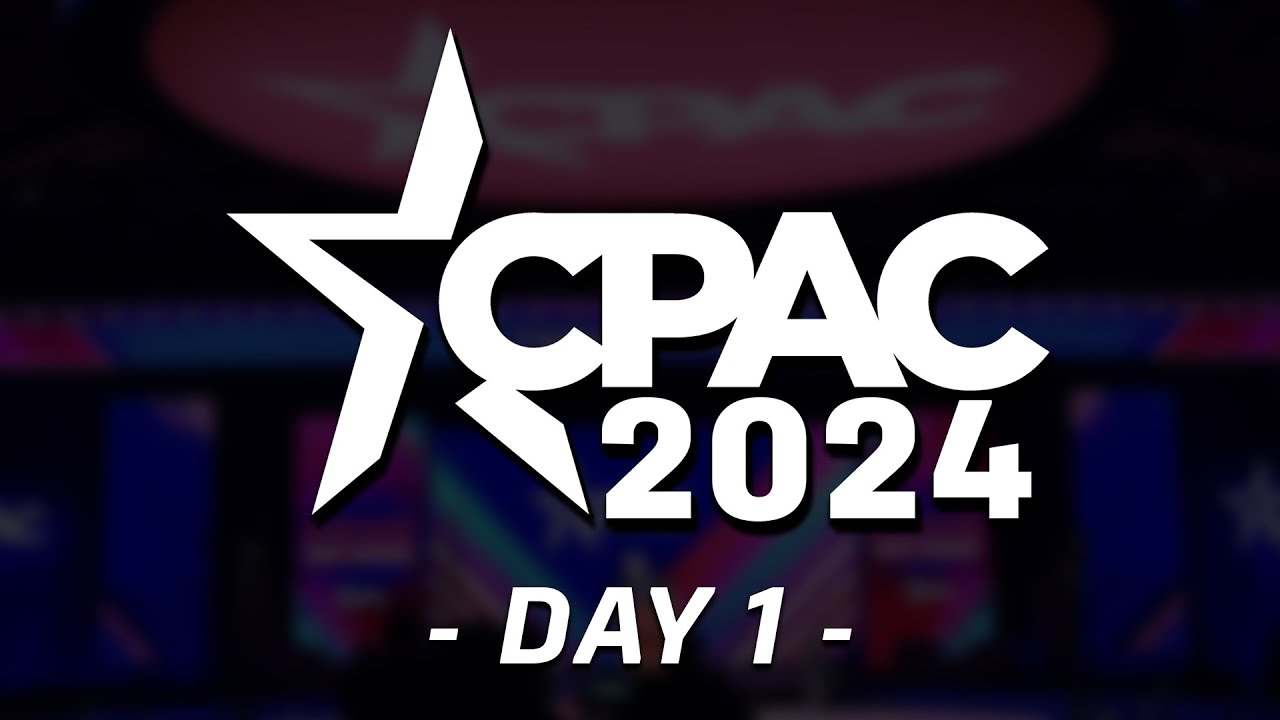 LIVE CPAC Day One Kicks Off Ft. Byron Donalds, Ben Carson, and Lara