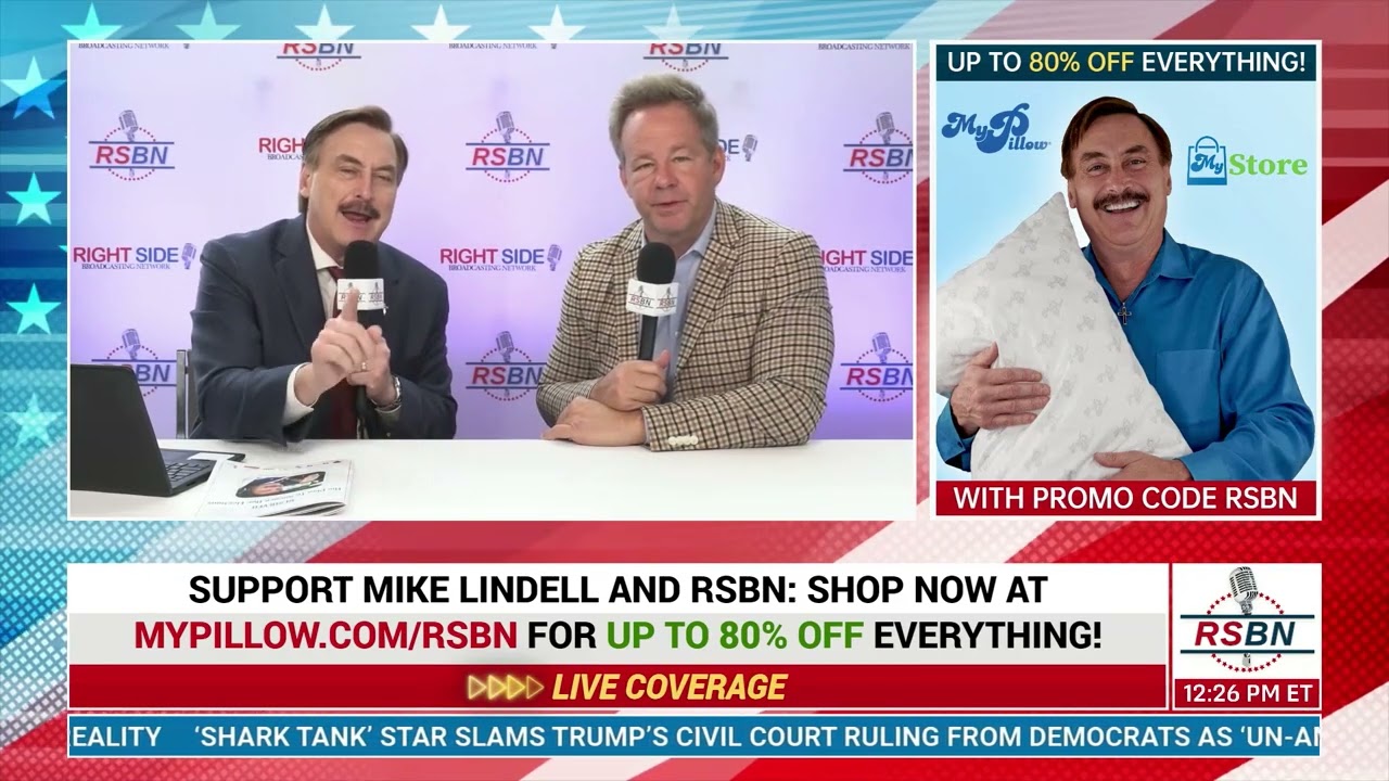 RSBN Interviews Mike Lindell at CPAC 2024 – 2/23/24 (Part 2) | One-News