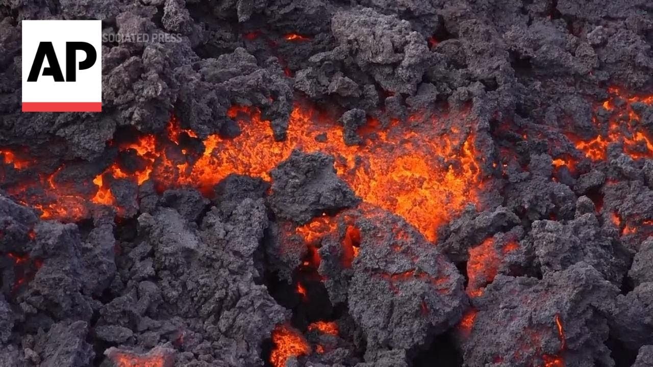 Lava from latest Iceland volcano eruption flows toward evacuated town