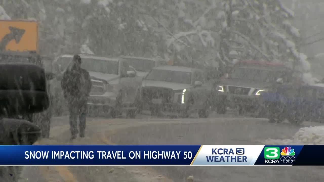 Northern California Storm Updates I80 remains closed, Highway 50