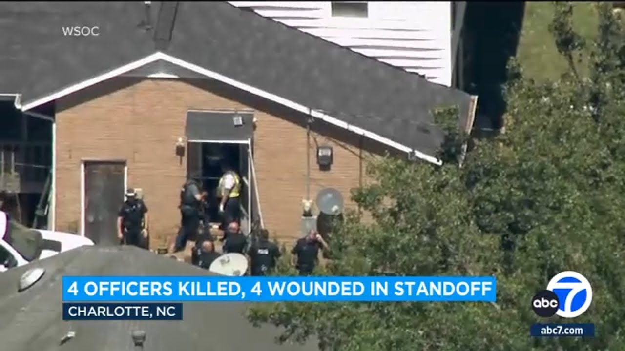 4 Law Enforcement Officers Killed 4 Injured In Charlotte Shootout