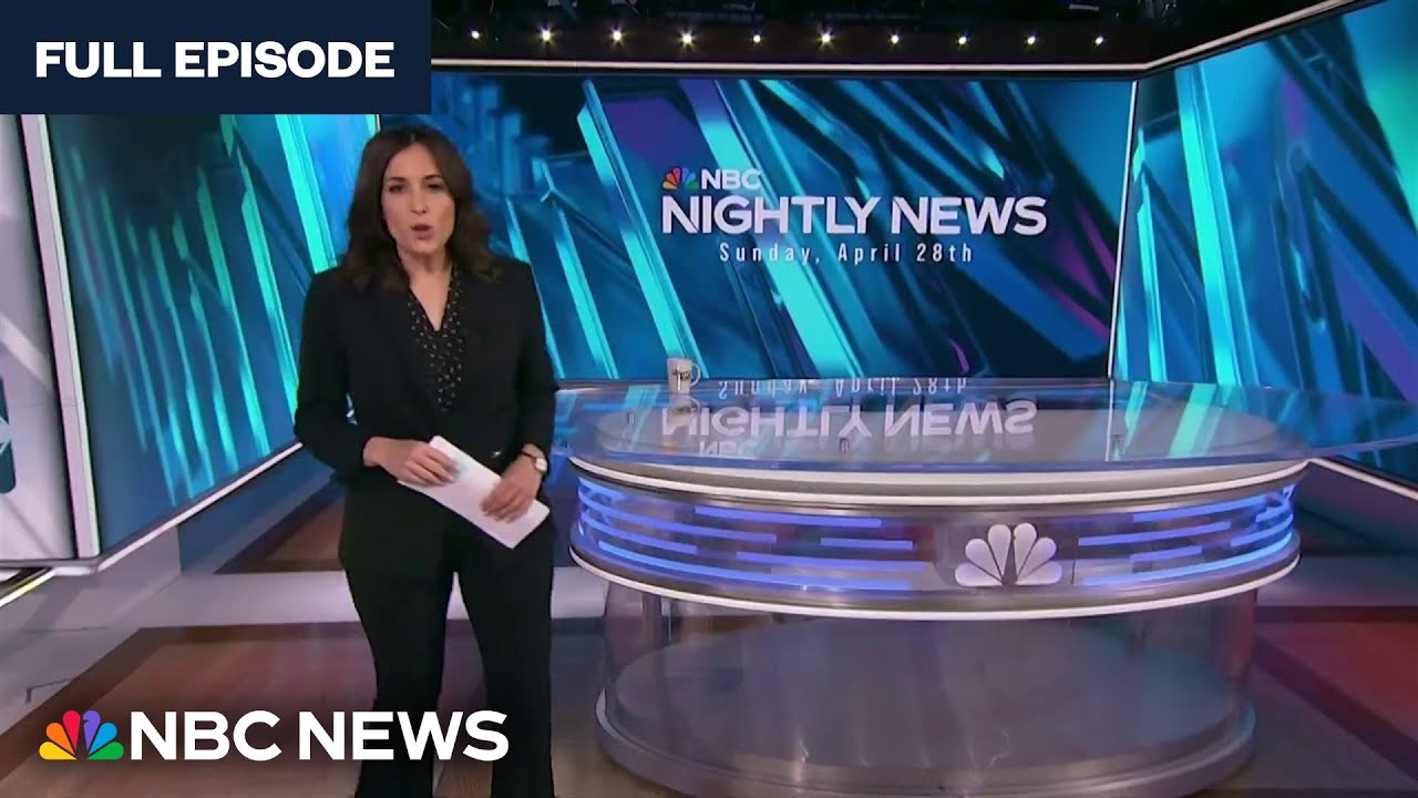 Nightly News Full Broadcast April 28 One News