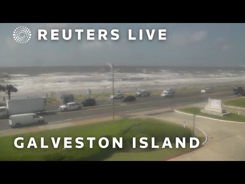 LIVE: Flooding on Galveston Island Texas One News