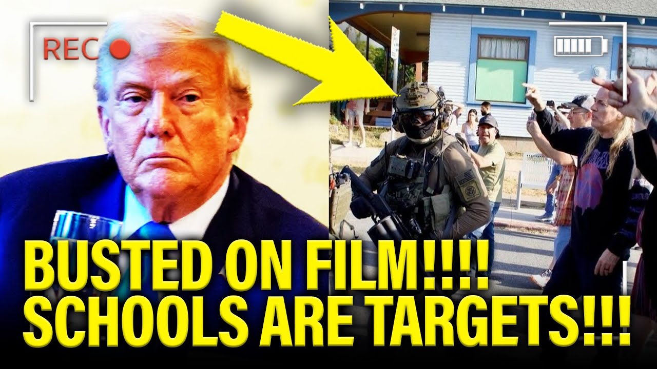 All HELL BREAKS LOOSE at Schools as Trump IS BUSTED ON CAMERA OneNews