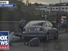 JARRING footage shows civilians trying to disarm Australia terror suspects