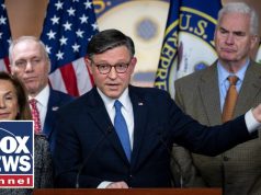 Speaker Johnson, House GOP leaders tout Trump's economic agenda