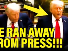 Trump Abruptly SHUTS DOWN Presser at WHITE HOUSE