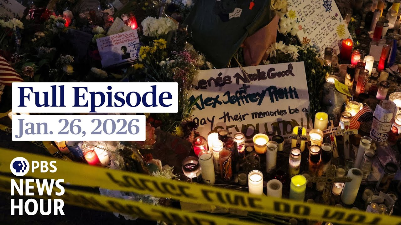 Pbs News Hour Full Episode Jan 26 2026 One News