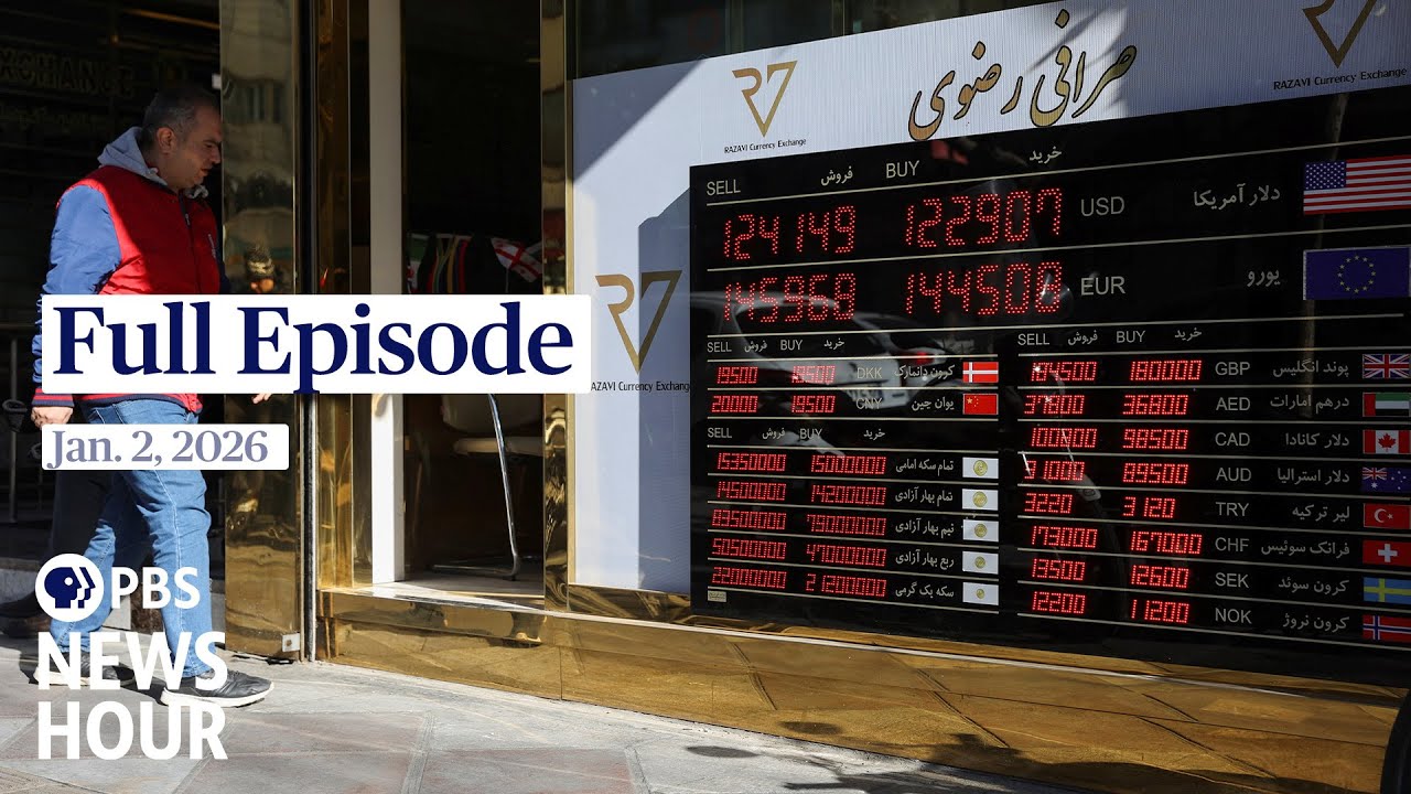 Pbs News Hour Full Episode Jan 2 2026 One News