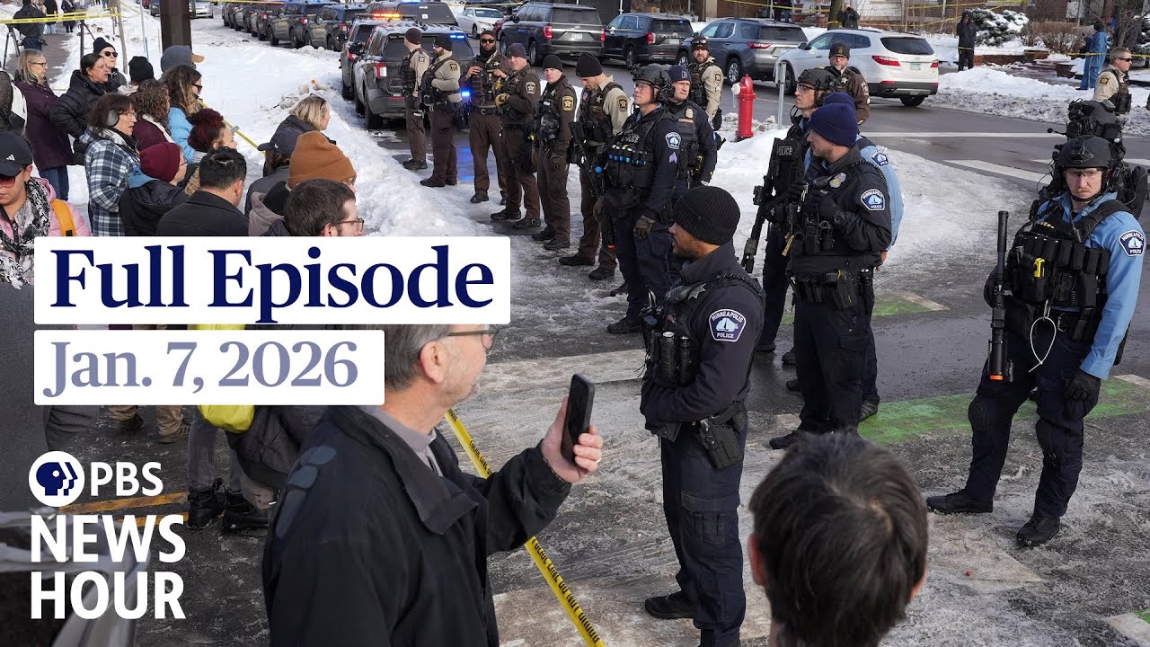 Pbs News Hour Full Episode Jan 7 2026 One News