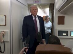 President Trump Gaggles with Press on Air Force One En Route Joint Base Andrews, Jan. 22, 2026