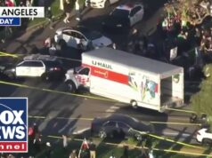 STUNNING video shows U-Haul plow through crowd during anti-Iran protest