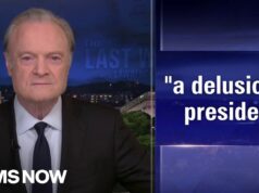 Lawrence: Senator says ‘we have a delusional president’ as war continues