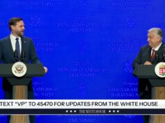Vice President JD Vance Delivers Remarks with Prime Minister Viktor Orbán of Hungary