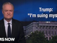 Lawrence: Trump sued himself – and lost.