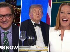 See Chris and Jen instantly react to the White House Correspondents’ Dinner