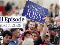 PBS News Hour full episode, August 7, 2026